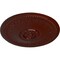 Ekena Millwork Bailey Ceiling Medallion (Fits Canopies up to 4"), Hand-Painted Brushed Mahogany, 18 1/8"OD x 3/4"P CM19BIBMF - alternate 3